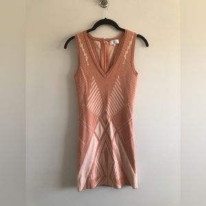 MLV Intarsia Knit Bodycon Mini Dress Size S